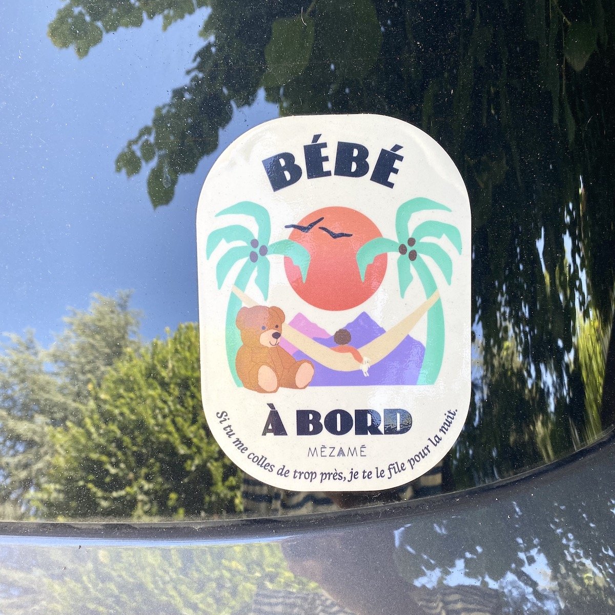 Sticker Beep Beep BÉBÉ